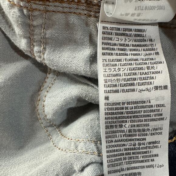 Hollister JRS SZ 7R Skinny Jeans Mid-Rise Zip-Fly Whiskered Medium Wash Pockets - Picture 10 of 10